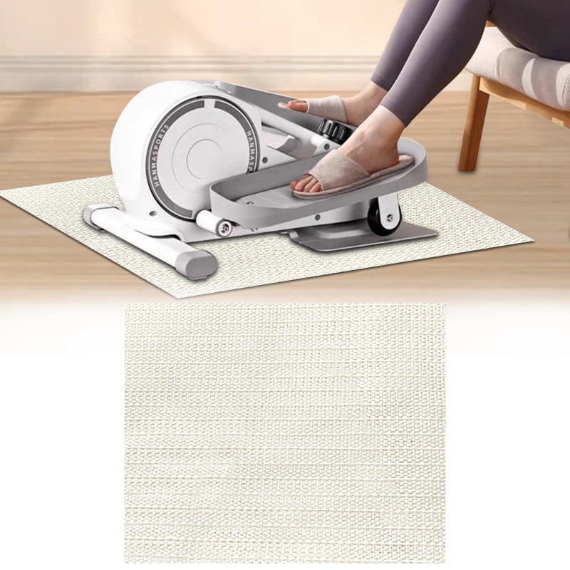 XNBXYS Non-Slip Mat, Perfect for Under Desk Elliptical Peddler Foot & Leg Pedal Trainer for Senior Fitness Home Sport Accessories, Enhanced Stability & Floor Protection - Image 1