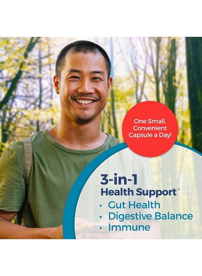 Vital Planet Vital Flora Men’S Daily Shelf Stable Probiotic Supplement With 60 Billion Cultures And 60 Strains Immune And Digestive Support Probiotics For Men With Prebiotic Fiber 30 Capsules - Image 4