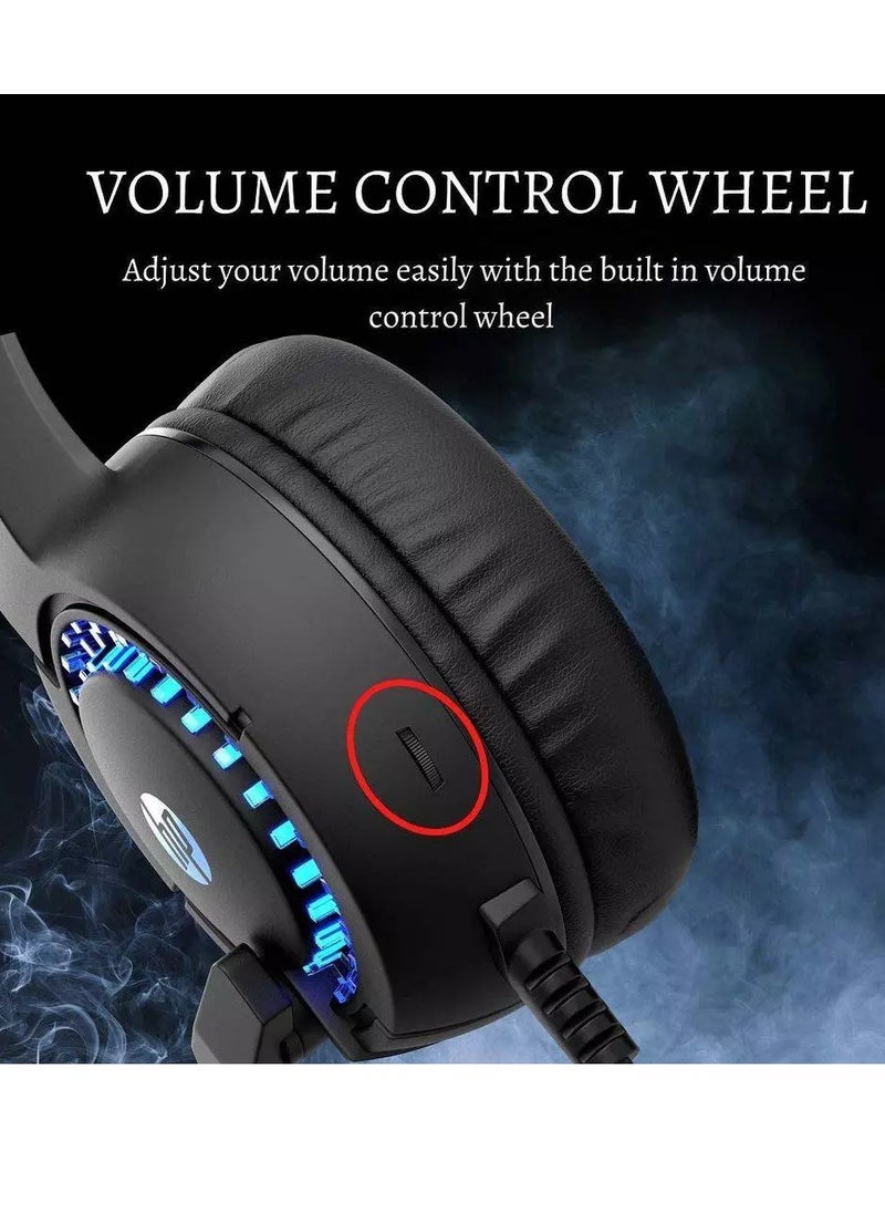 إتش بي سماعة رأس DHE-8011UM للألعاب - صوت ستيريو - التحكم في مستوى الصوت داخل الأذن  - Image 4