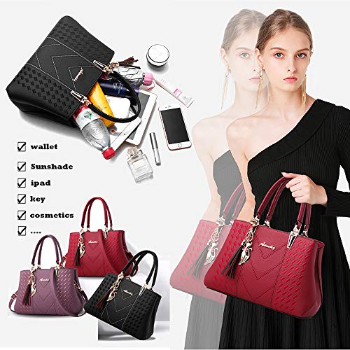 ALARION Womens Purses and Handbags Shoulder Bag Ladies Designer Satchel Messenger Tote Bag - Image 2