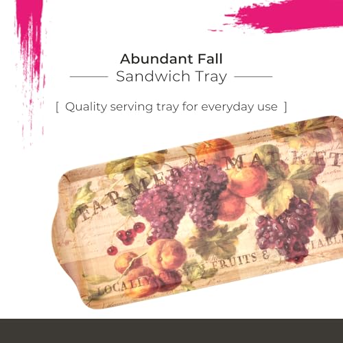 Pimpernel Decorative Melamine Rectangular Serving Tray – (15.25" x 6.5") Strong Durable Food Platter, Ideal for Snacks, Drinks, Coffee, Pastries, Appetizers & Festive Kitchen Entertaining - Image 2