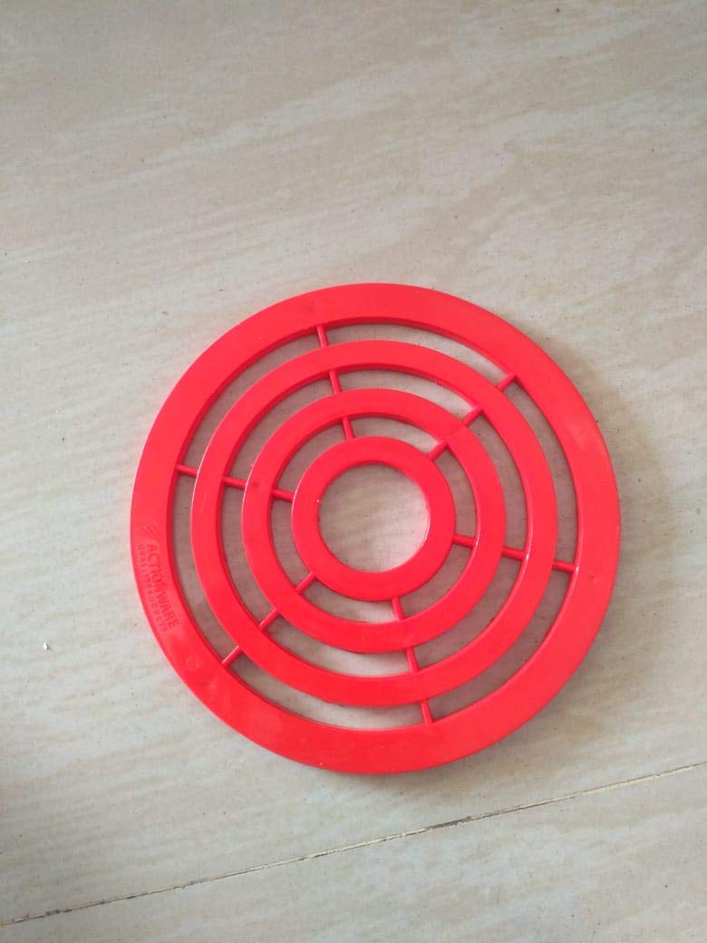 Foliam Folaim Plastic Anti Slip Coasters Mats and Dining Table Heat Resistant Pads Pack of 6 Pieces Multicolor - Image 2