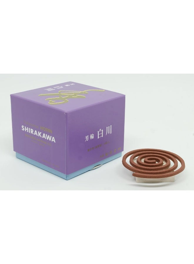 SHOYEIDO White River Incense Coils, 10 CT - Image 1