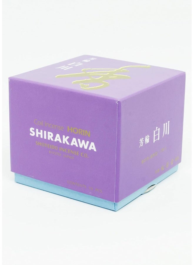 SHOYEIDO White River Incense Coils, 10 CT - Image 2