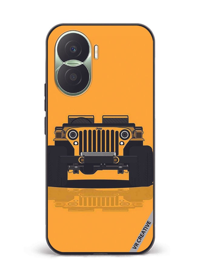 VR CREATIVE Protective Case Cover For Honor Play7T Pro Jeep Design Multicolour - Image 1