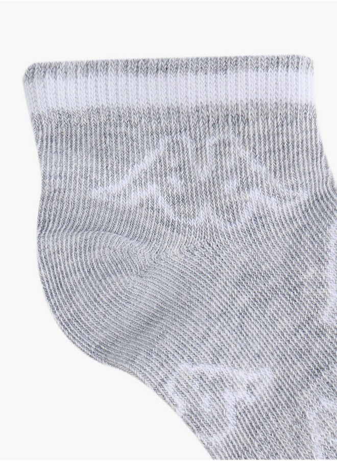 Kappa Girls Logo Detail Ankle Length Socks - Set of 5  - Image 5