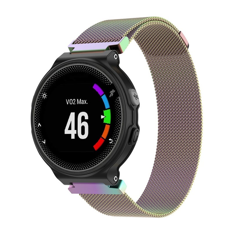S-TOP Milanese Watch Band for Garmin Forerunner 235 26cm(Colour) - Image 1