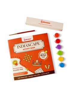 Shumee Shumee Indiascape Activity Book with Colours  - Image 1
