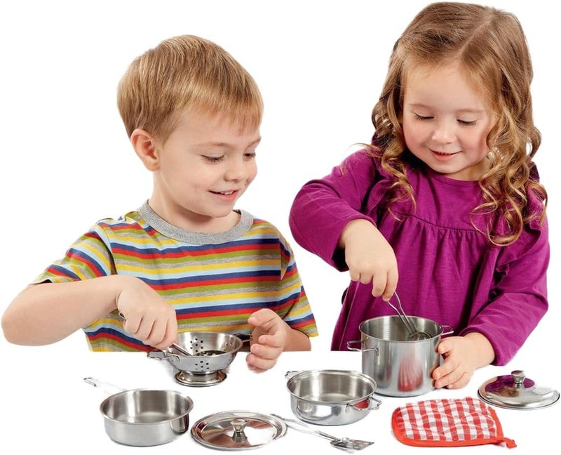 Addo Busy Me My Pots and Pans Playset, Pretend Toy, Role Play for Kids - Image 4
