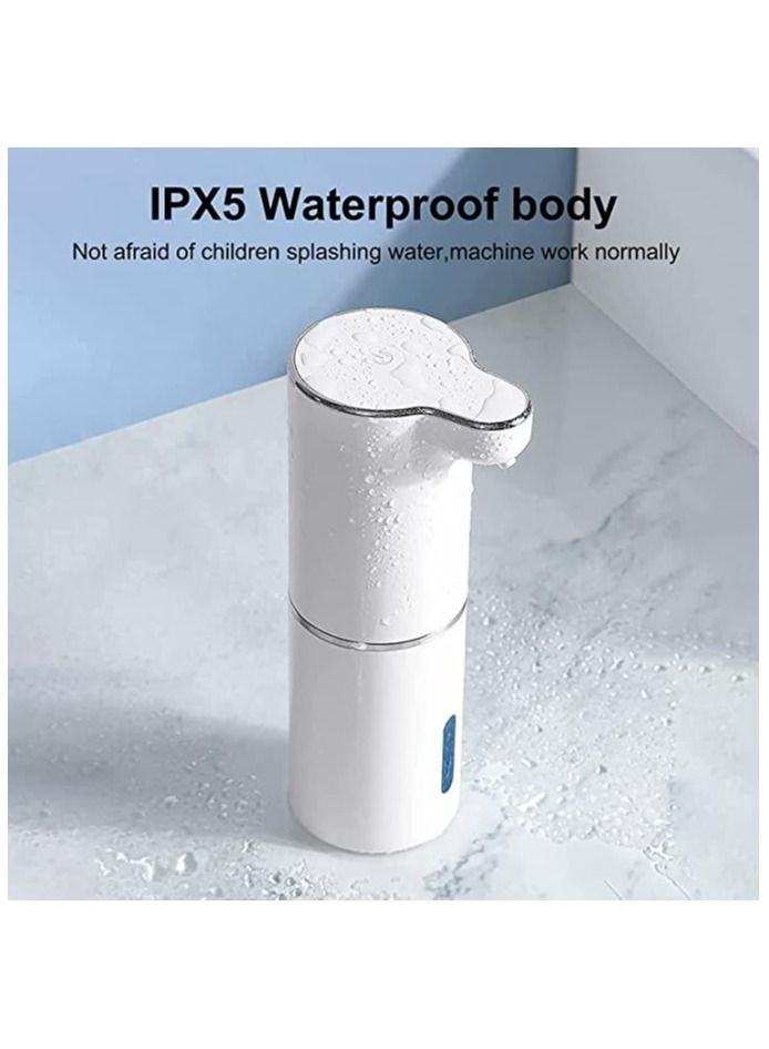 SYOSI Automatic Hand Soap Dispenser, 300ml Touchless Rechargeable Foaming Soap Dispenser, 3-Level Adjustable Foam Volume, Wall Mounted Waterproof Hand Soap Dispenser for Smart Home Bathroom Kitchen - Image 4