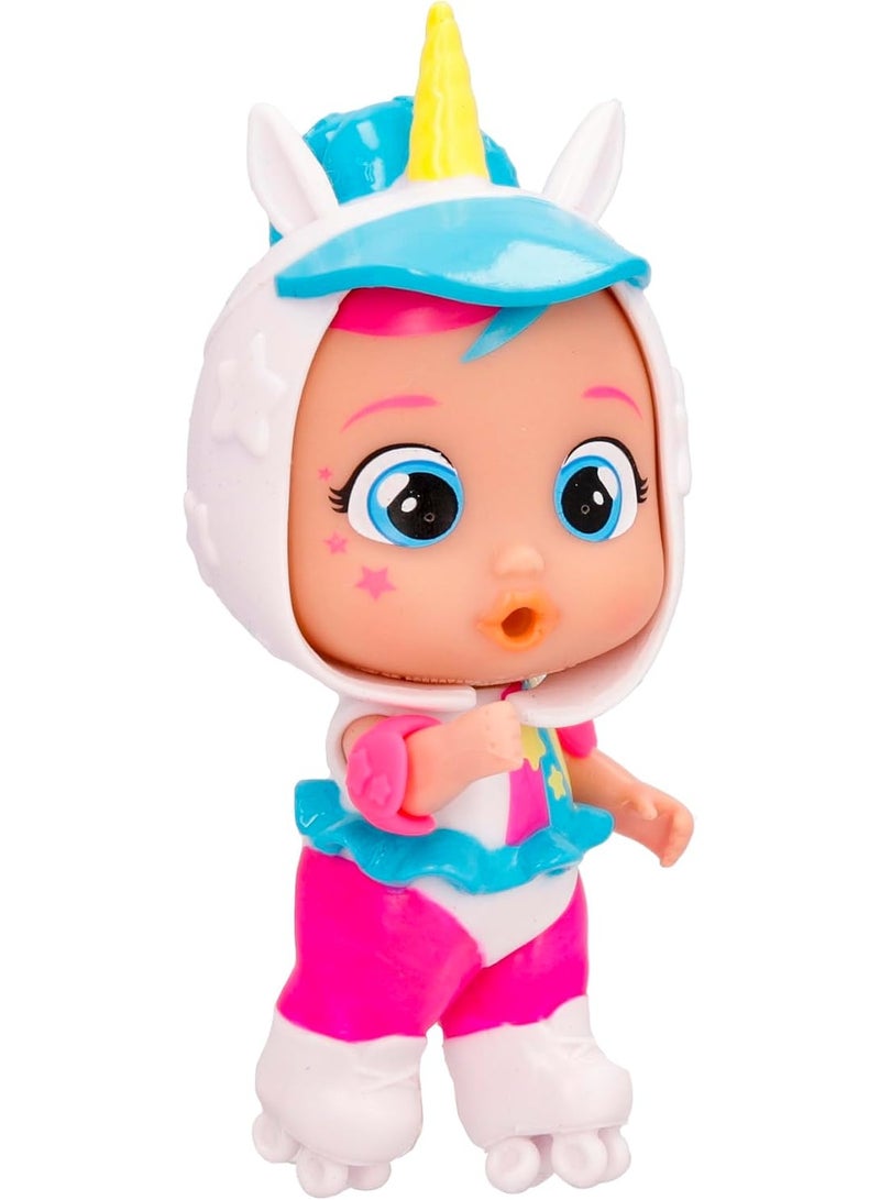 Cry Babies Magic Tears Dreamy Talent Doll –Collectible Real Tears Mini Doll  with Water Crying Function and Dressed in Her Unicorn Skater Outfit Talent, Perfect Gift Toy for Children - Image 4