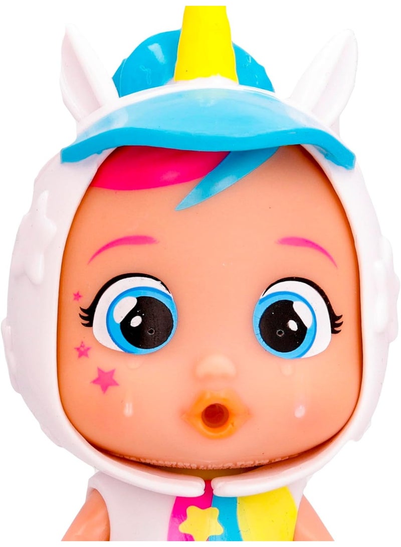 Cry Babies Magic Tears Dreamy Talent Doll –Collectible Real Tears Mini Doll  with Water Crying Function and Dressed in Her Unicorn Skater Outfit Talent, Perfect Gift Toy for Children - Image 2