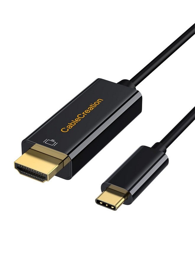 CableCreation Usb C To Hdmi Cable 3Ft Male To Male Thunderbolt 3 4 Compatible For Home Office 4K@30Hz For Macbook Pro Air M1，Ipad Pro Black - Image 1