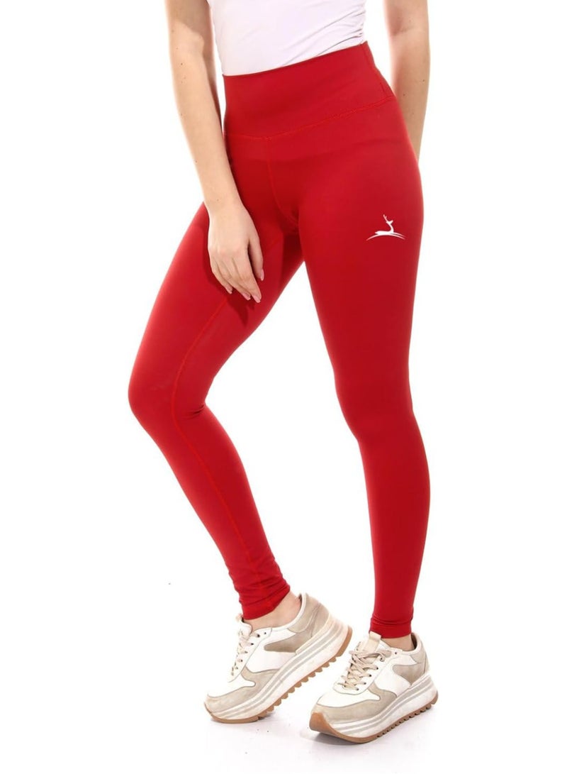 Doe Plain Sportive Stretch Leggings Activewear Sportswear Womens Legging Gym Legging - Image 2