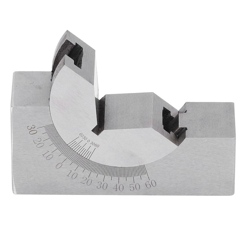 Hardened Alloy Steel Adjustable Angle V Block for Milling Machine Setup and Measurement - Image 3