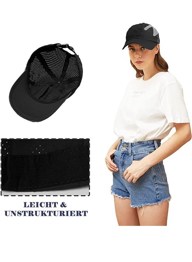 Solid Color Hat For Men And Women, Mesh Quick-Drying Adjustable Breathable Sports Outdoor Sun Protection Baseball Cap, Baseball Cap Outdoor Sunshade Peaked Cap - Image 2