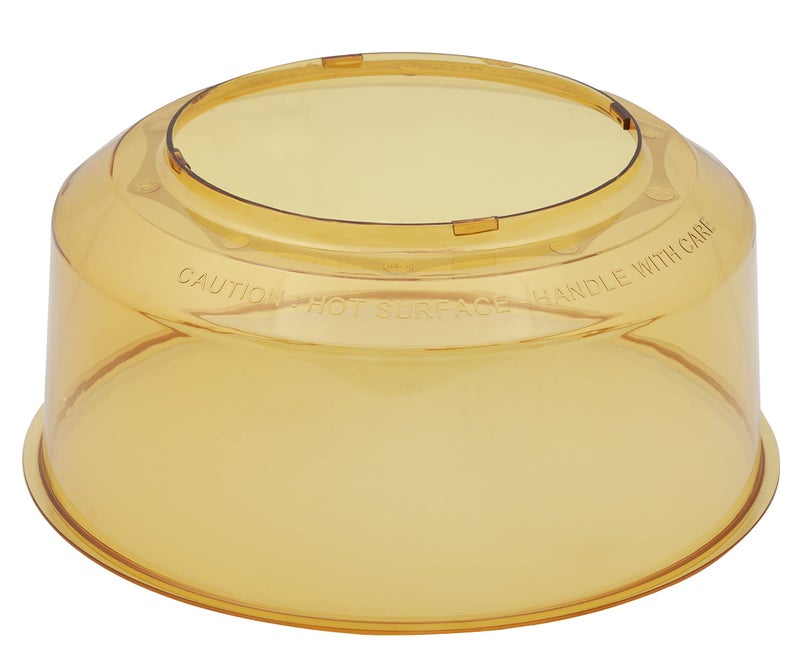Nuwave Power Dome for the NuWave Pro Plus Oven and Elite Oven  Genuine Replacement Part Made by Manufacturer Transparent Amber