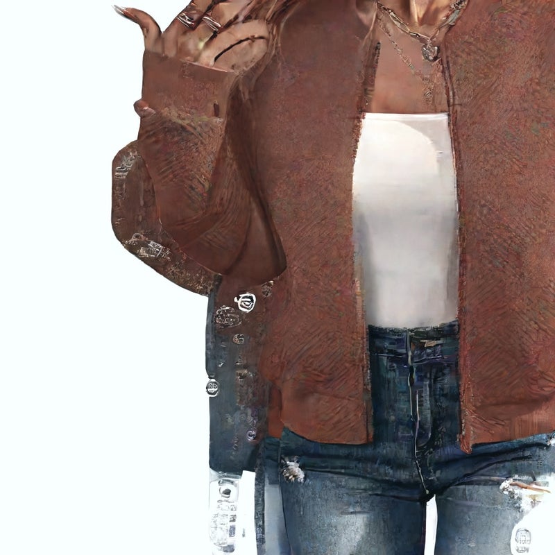 سترة نسائية كاجوال بياقة بيسبول بسحاب - Image 3
