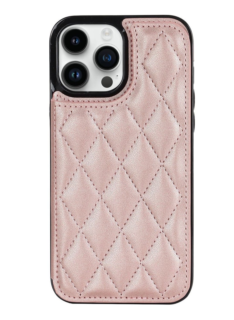 Suteni Back Cover Leather Card Slots Magnetic Back Phone Case for iPhone - Image 1