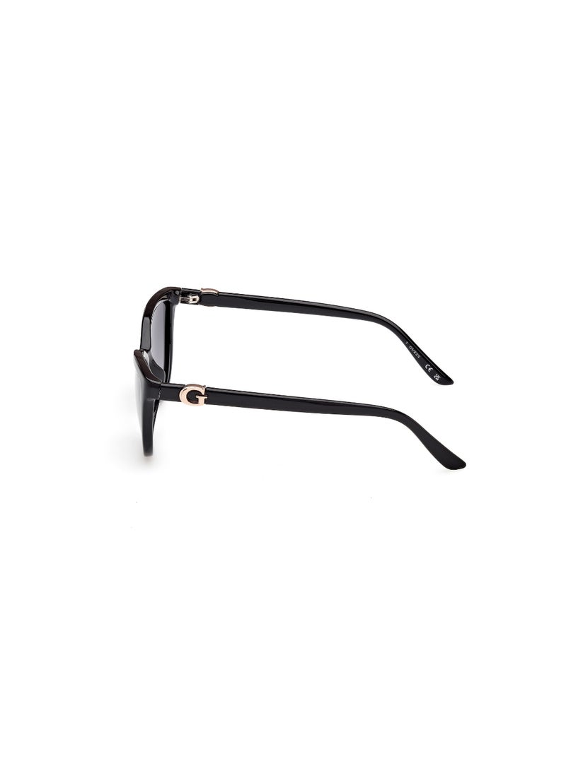 GUESS FULL RIM FEMALE CAT EYE BLACK INJECTED SUNGLASSES - Image 2
