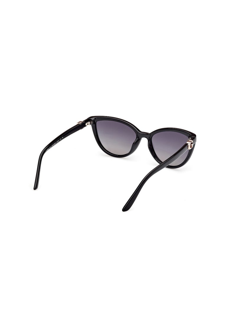 GUESS FULL RIM FEMALE CAT EYE BLACK INJECTED SUNGLASSES - Image 5