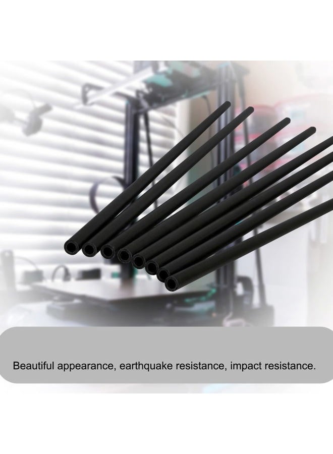 Aopin Carbon Fiber Round Tube 4mm(OD) x 3mm(ID) Carbon Fiber Pultruded Round Tube for RC Hobbies, Drones, Special Projects, Hollow, Length 200mm, 4pcs - Image 3