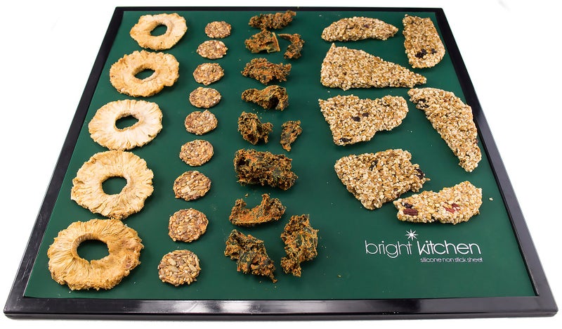 Bright Kitchen Set of 9-14" x 14" Silicone Sheets for Excalibur Dehydrator Bright Kitchen Re-Usable Non-Stick Mat (9) - Image 2