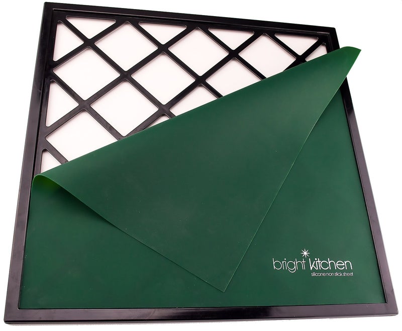 Bright Kitchen Set of 9-14" x 14" Silicone Sheets for Excalibur Dehydrator Bright Kitchen Re-Usable Non-Stick Mat (9) - Image 4