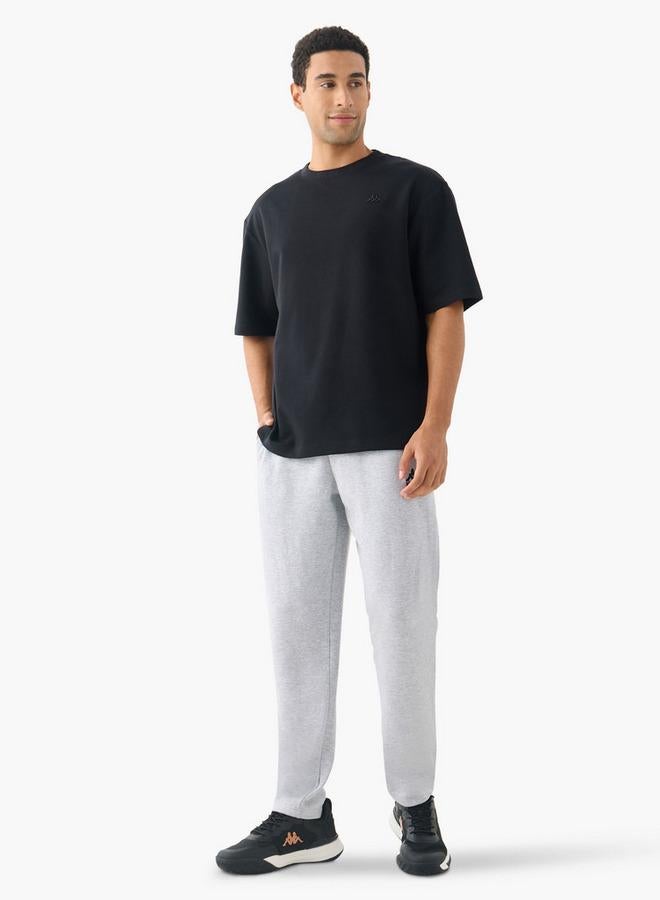 كابا تيشيرت كابا قطن مطرز بياقة دائرية وأكمام قصيرة - Image 2