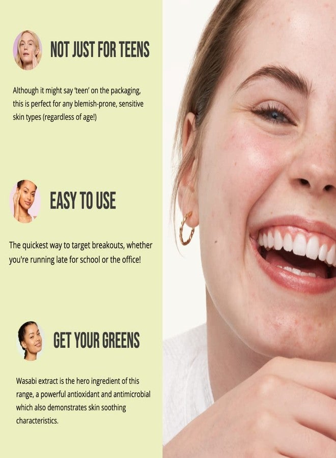 NIP+FAB غسول وجه نيب + فاب تين سكين فيكس بور بلاستر مع مستخلص الوسابي وفيتامين E جل ميسيلار لتنظيف الوجه للتحكم في الدهون وتقليل المسام، 4.9 أونصة - Image 4