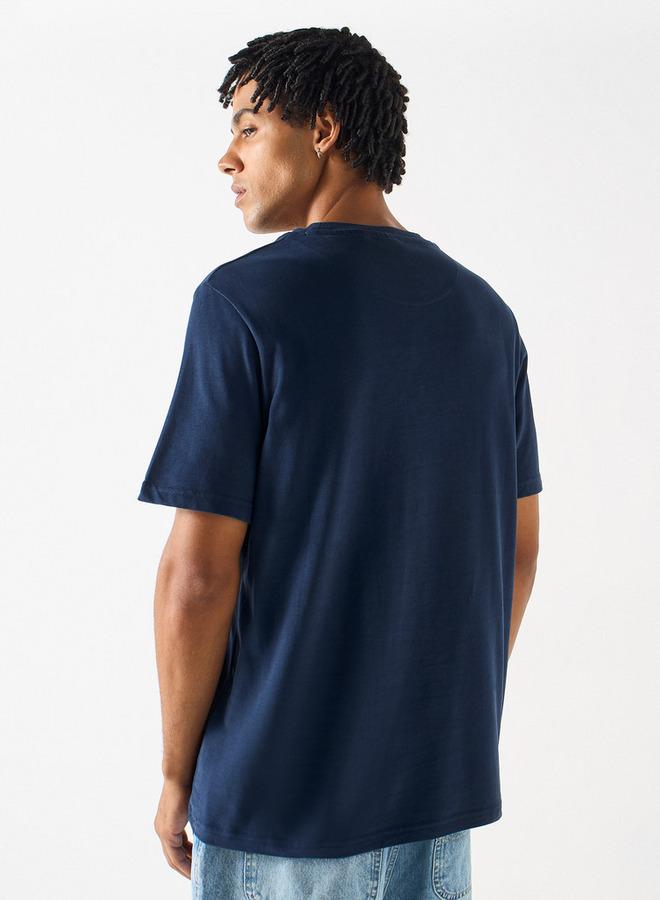 Starter Logo Print Crew Neck T-shirt with Short Sleeves - Image 3