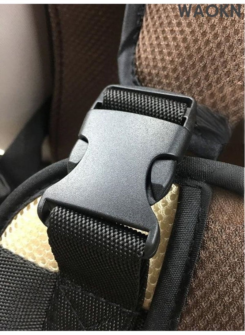WAOKN Child Safety Seat Mat Baby Car Seat  Simple Car Portable Seat Belt Suitable 0 months to 6 years Child Safety Seat Car Convenient Removable and Washable Baby Safety Seat Portable Child Car Safety Chair with Five-point Safety Belt - Image 2