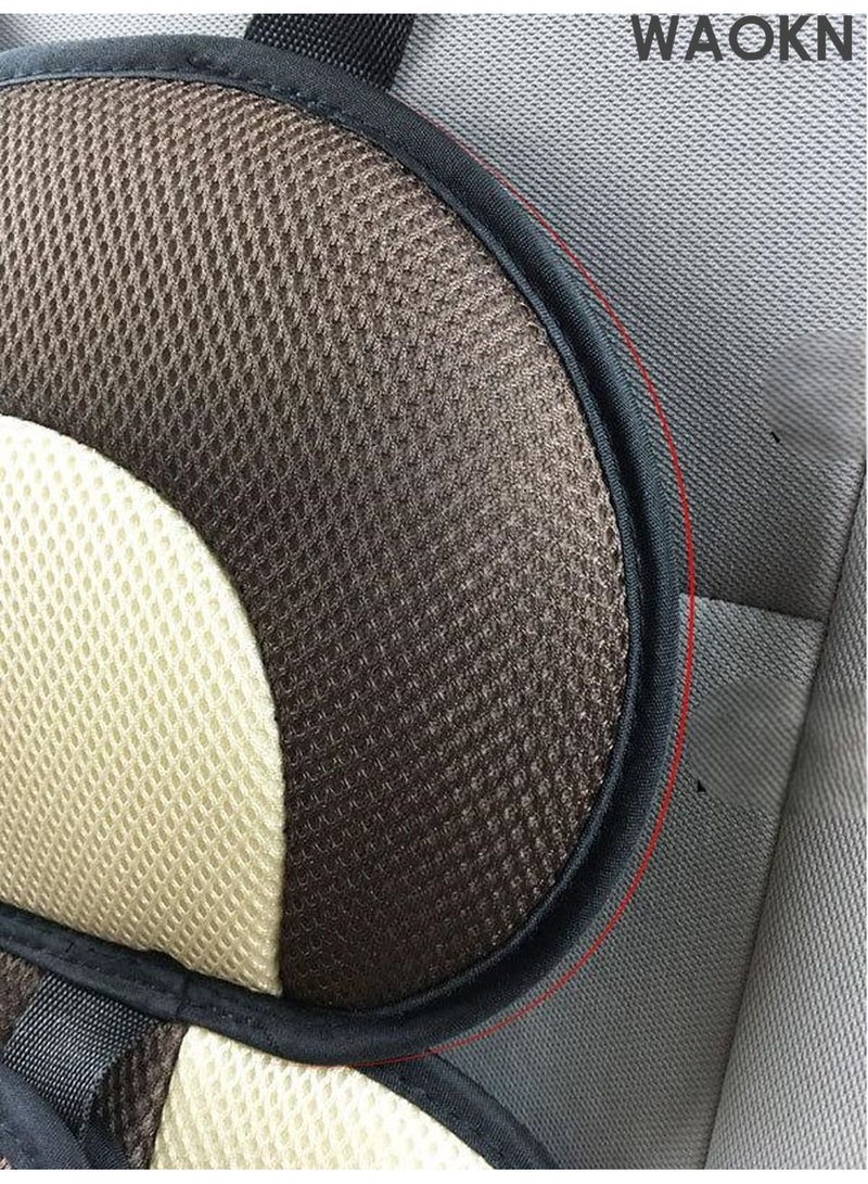 WAOKN Child Safety Seat Mat Baby Car Seat  Simple Car Portable Seat Belt Suitable 0 months to 6 years Child Safety Seat Car Convenient Removable and Washable Baby Safety Seat Portable Child Car Safety Chair with Five-point Safety Belt - Image 4