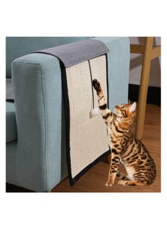 Y&D Cat Scratching Mat Sofa Furniture Protector, Natural Sisal Pad, Couch Cover Guard, Grinding Claw Toy  - Image 1