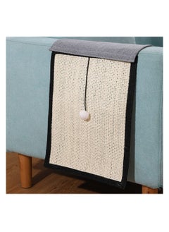 Y&D Cat Scratching Mat Sofa Furniture Protector, Natural Sisal Pad, Couch Cover Guard, Grinding Claw Toy  - Image 2