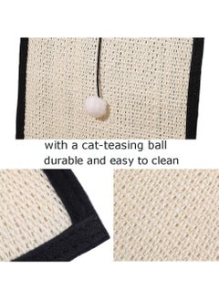 Y&D Cat Scratching Mat Sofa Furniture Protector, Natural Sisal Pad, Couch Cover Guard, Grinding Claw Toy  - Image 4
