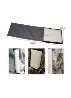 Y&D Cat Scratching Mat Sofa Furniture Protector, Natural Sisal Pad, Couch Cover Guard, Grinding Claw Toy  - Image 3