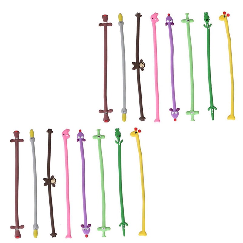 27Pcs Cartoon Cable Winders Cord Organizers And Anchors For Desk Cord Wrap Holders - Image 2