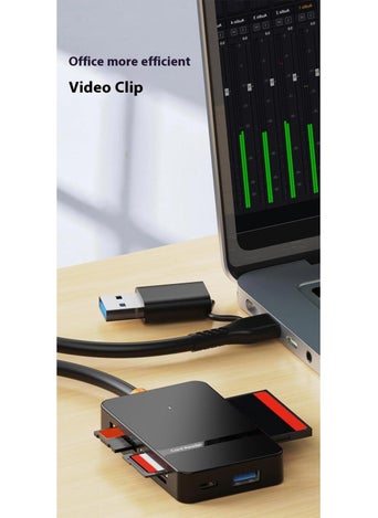 Apera MT84 8in1 Multi Input CF Card Reader Mac and OTG Phone Type-C 5gbps Data Transfer  - Image 4