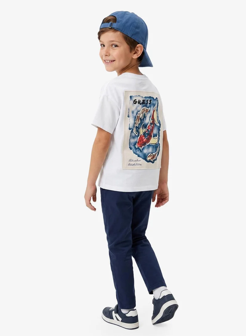 GUESS Youth Graphic Crew Neck T-Shirt