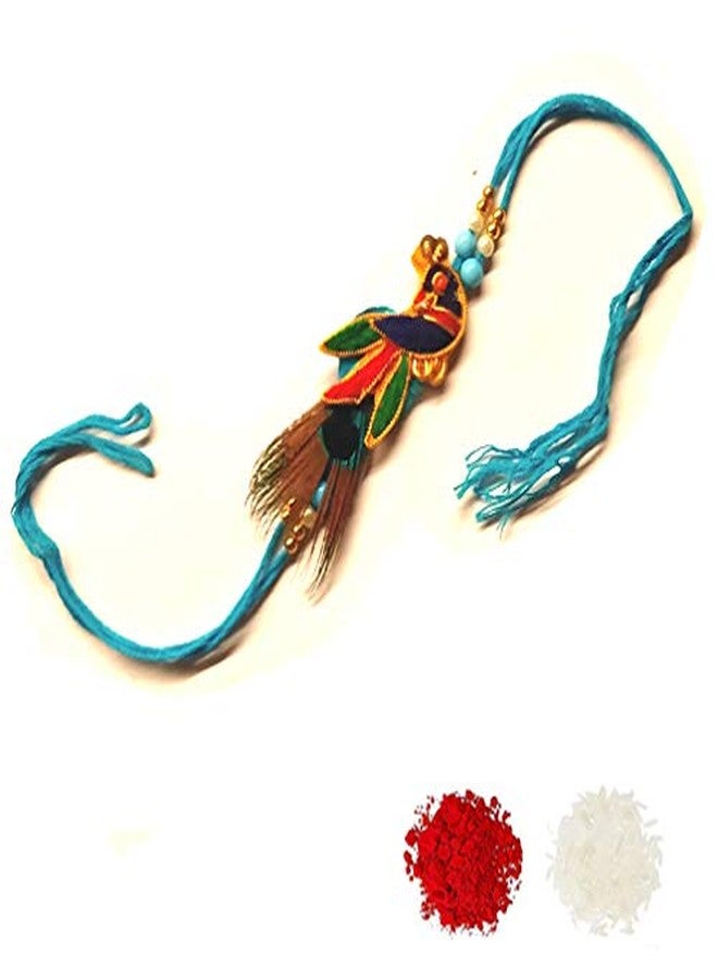 KARTMEN Shree | Rakshabandan | Rakhi for brother | Scented Rakhi | Beautifull Rakhi for Raksha bandhan Design-6 (pack of 5)
