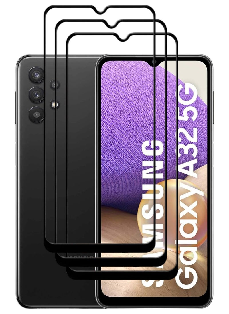 ACLIX 3 Pieces Antistatic ESD Dustproof Premium Quality High Definition Tempered Glass Screen Protector Designed For Samsung Galaxy A32 5G - Image 1