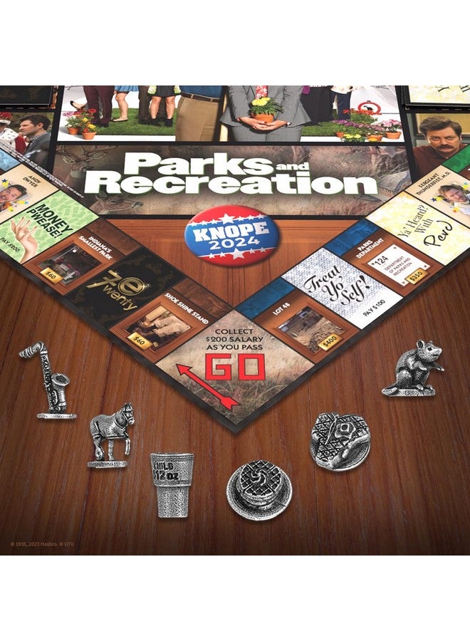USAopoly مونوبولي: إصدار الحدائق والترفيه - لعبة لوحية - Image 3