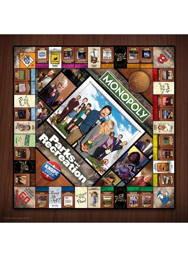 USAopoly مونوبولي: إصدار الحدائق والترفيه - لعبة لوحية - Image 5
