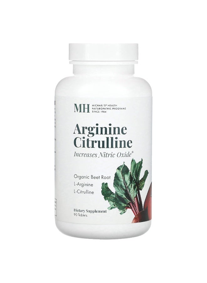 Michael's Naturopathic Michael's Naturopathic, Arginine Citrulline, 90 Tablets
