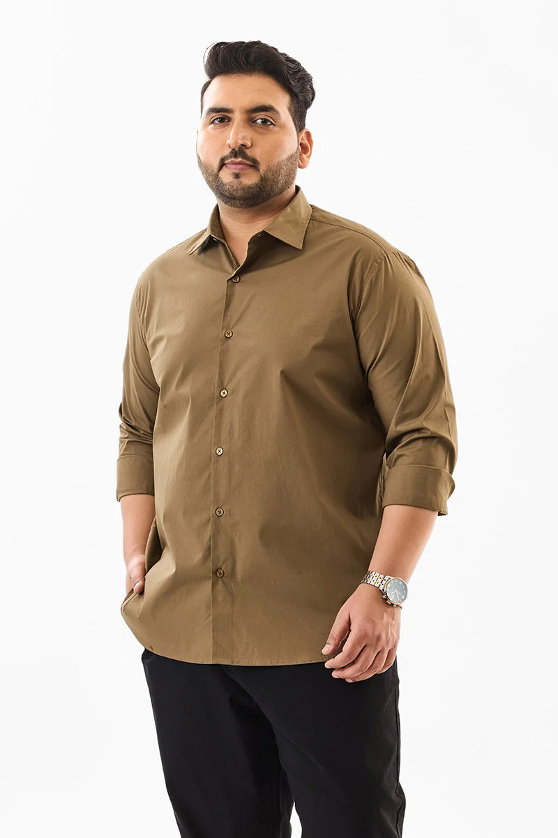 SNITCH قميص مقاس كبير بقصة عادية مطاطي