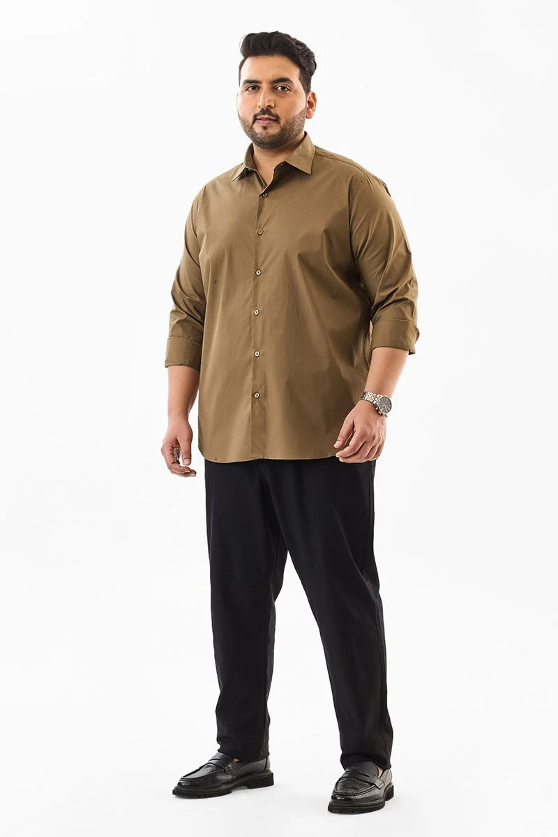SNITCH Regular Fit Stretch Plus Size Shirt