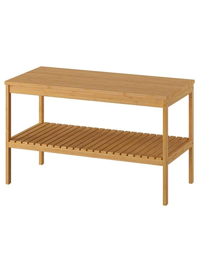 إيروريكس مقعد من الخيزران، 78×37 سم - Image 1