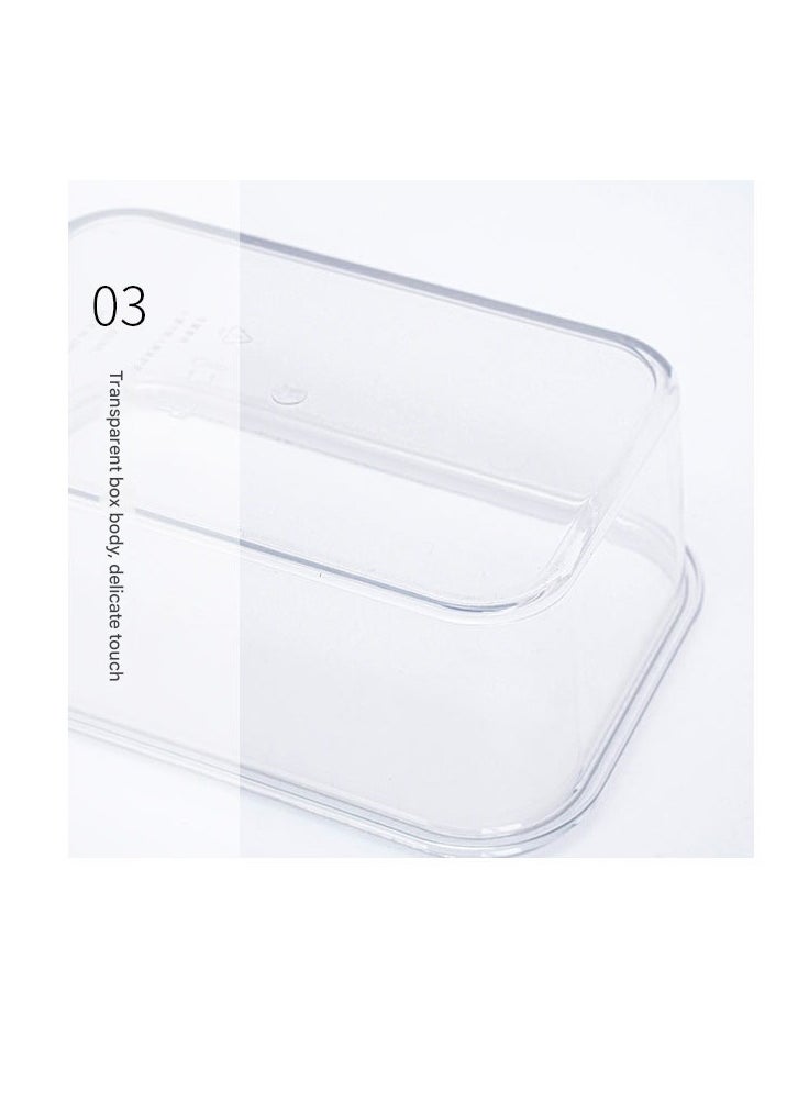 MHD Kitchen Sealed Box Transparent Lunch Box 800ml  - Image 2