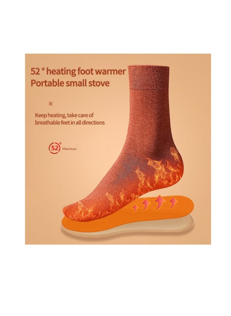 BOSART Insole Foot Warmers - Long Lasting Safe Natural Odorless Air Activated Warmers - Up To 9 Hours Of Heat - 5 Pair - Image 2